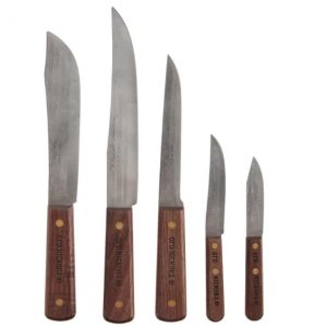 Ontario Knife Co. 5-Piece Old Hickory Knife Set 705 - Best for hunters and home cooks