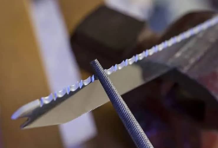 How to sharpen a Serrated Steak knife