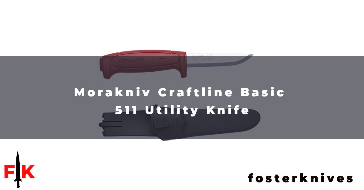 Morakniv Craftline Basic 511 Utility Knife