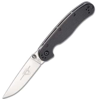 Ontario Knife OKC Rat Ii Sp-Black Folding Knife - Hard and Sharp