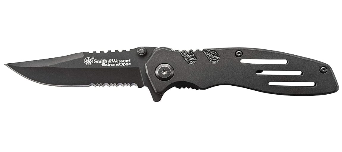 Smith & Wesson Extreme Ops SWA24S Folding Knife Features