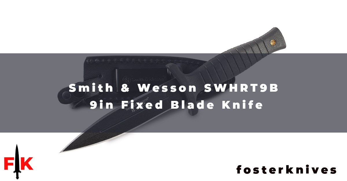 Smith & Wesson offers a wide range of knives; whether you need a fixed-blade knife or folding knife, you can get from S&W. SWHRT9B 9in is one of them.