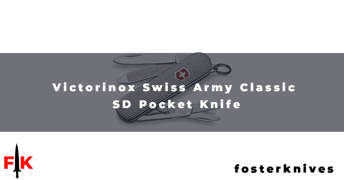 Victorinox Swiss Army Classic SD Pocket Knife