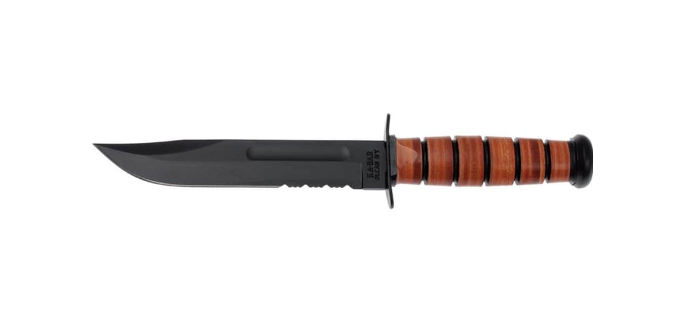 Ka-Bar USMC serrated knife