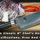 Shun Classic 8” Chef’s Knife - Specifications, Pros And Cons