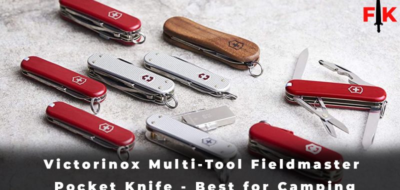 Victorinox Multi-Tool Fieldmaster Pocket Knife - Best for Camping