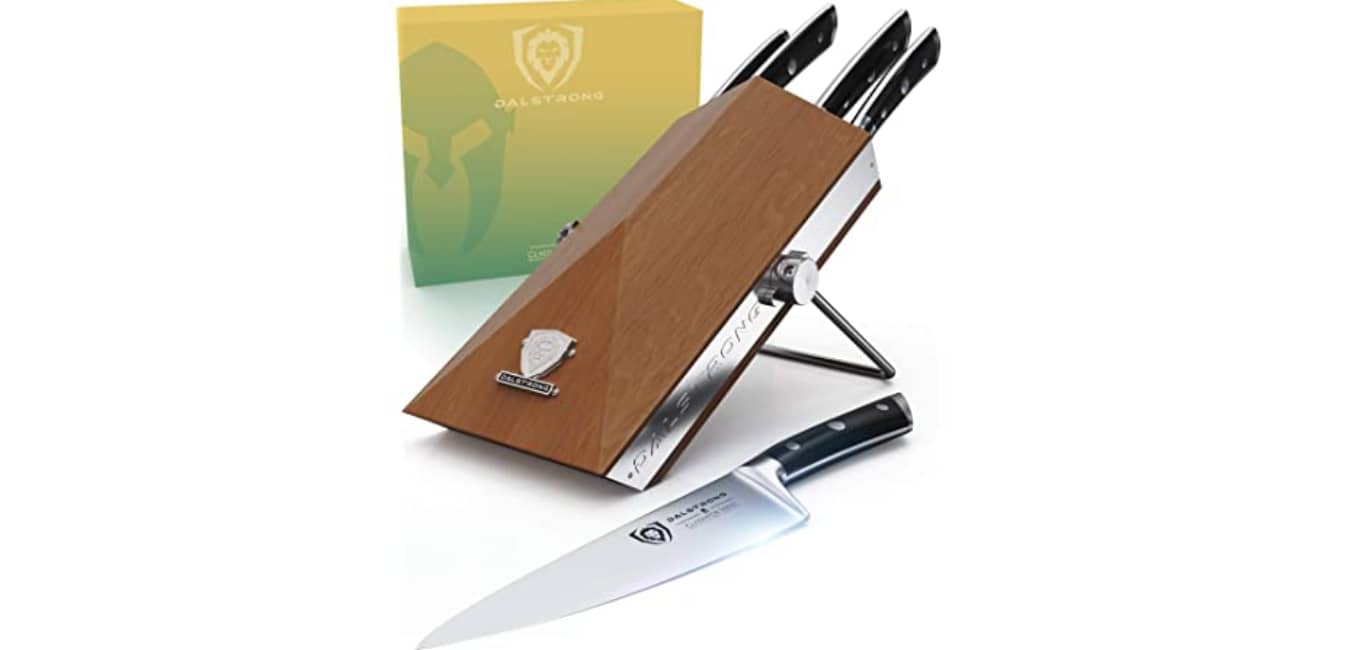 DALSTRONG Steak Knife Folding Block Set - Gladiator Series