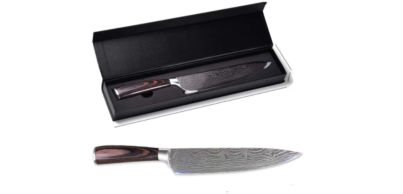 AUIIKIY Professional Chef Knife, 8 Inch Pro Kitchen Knife