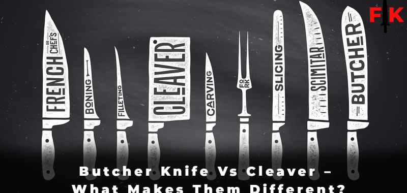 Butcher Knife Vs Cleaver – What Makes Them Different