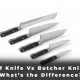 Chef Knife Vs Butcher Knife – What’s the Difference