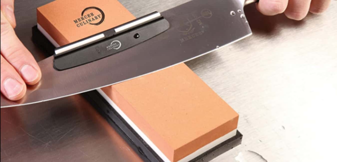 What angle are mercer knives sharpened at