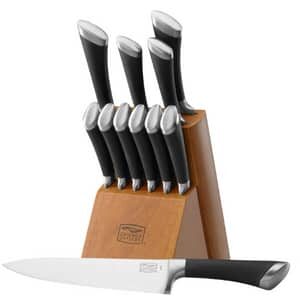 Chicago Cutlery Fusion High-Carbon Stainless Steel Knife Block Set