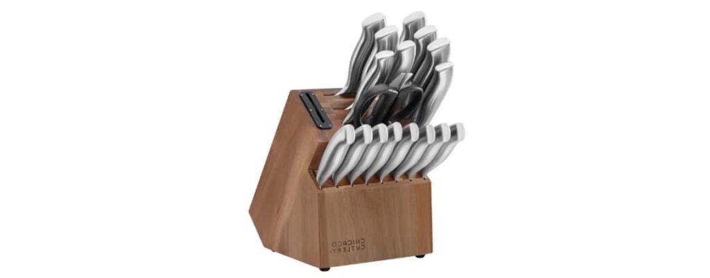 Chicago Cutlery Insignia 2 – 18-Piece Knife Block Set