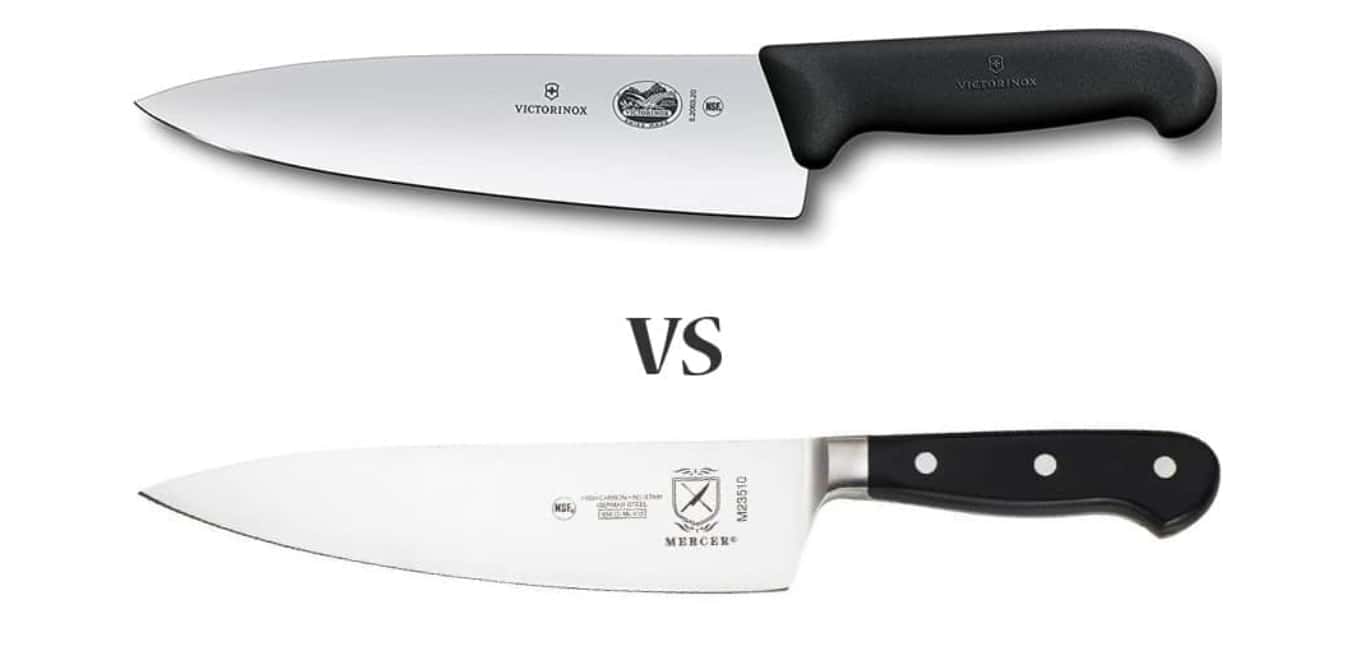 Victorinox vs Mercer chef knife